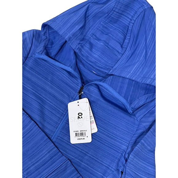 Shape Tops - NWT Shape, Blue, Zip-up‎ Hoodie, M, #545-T